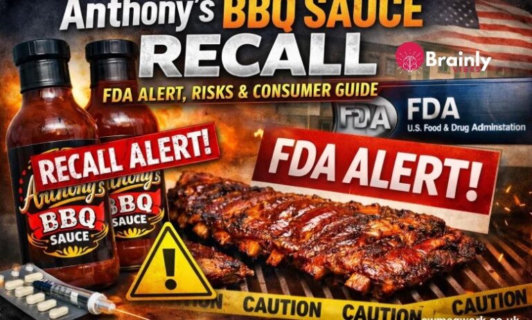 Anthony's BBQ Sauce recall